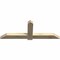 Ekena Millwork Eugene Rough Sawn Timber Gable Bracket, Douglas Fir, 72"W x 27"H x 4"D x 6"F, 9/12 Pitch GBW072X27X0406EUG00RDF - alternate 4